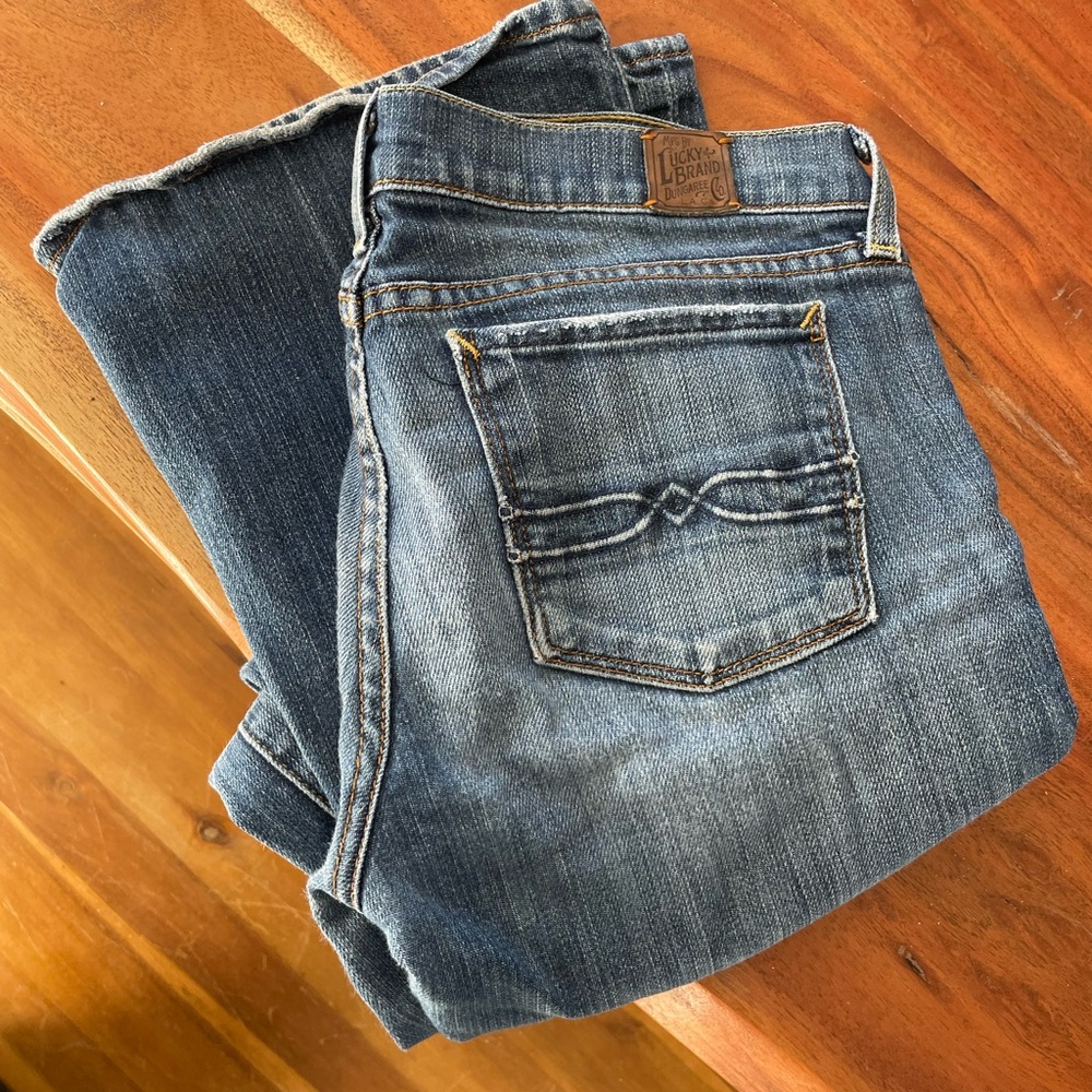 Lucky Brand Vintage Y2K Low-Rise, Hip Flared Jeans, 4 / 27